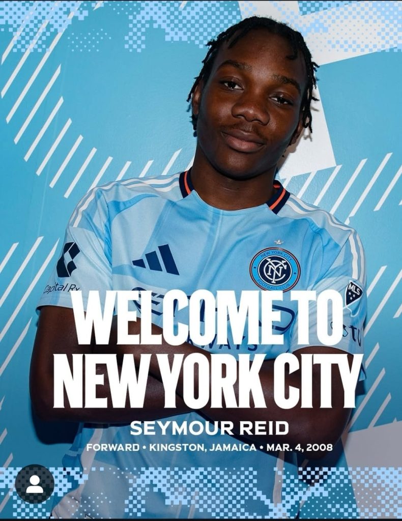 Seymour Reid Seals Five-Year Deal with New York FC After Meteoric Rise